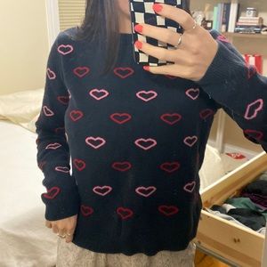 Heart topshop sweater